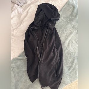 danskin black zip up